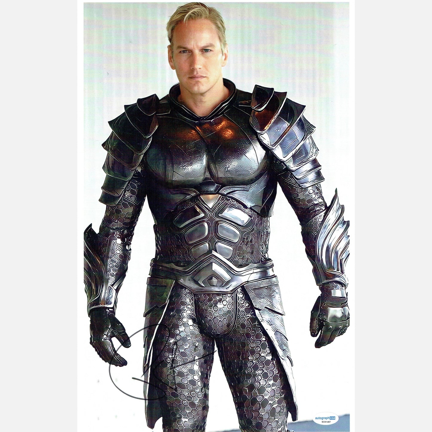 Autograf PATRICK WILSON Certyfikat ACOA 28x43 cm AQUAMAN