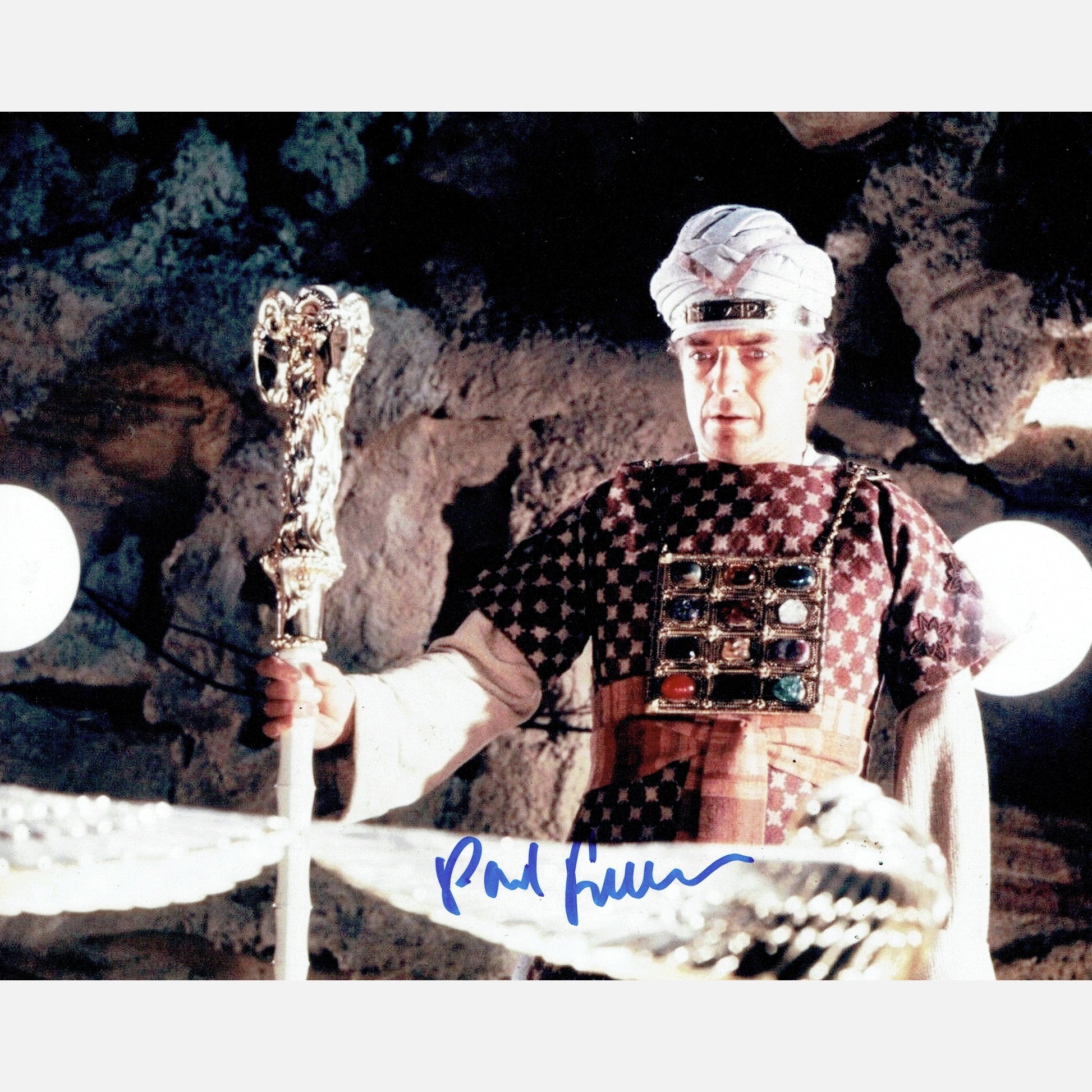 PAUL FREEMAN autograph ACOA signed 8x10 photography INDIANA JONES 8x10