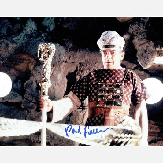 PAUL FREEMAN autograph ACOA signed 8x10 photography INDIANA JONES 8x10