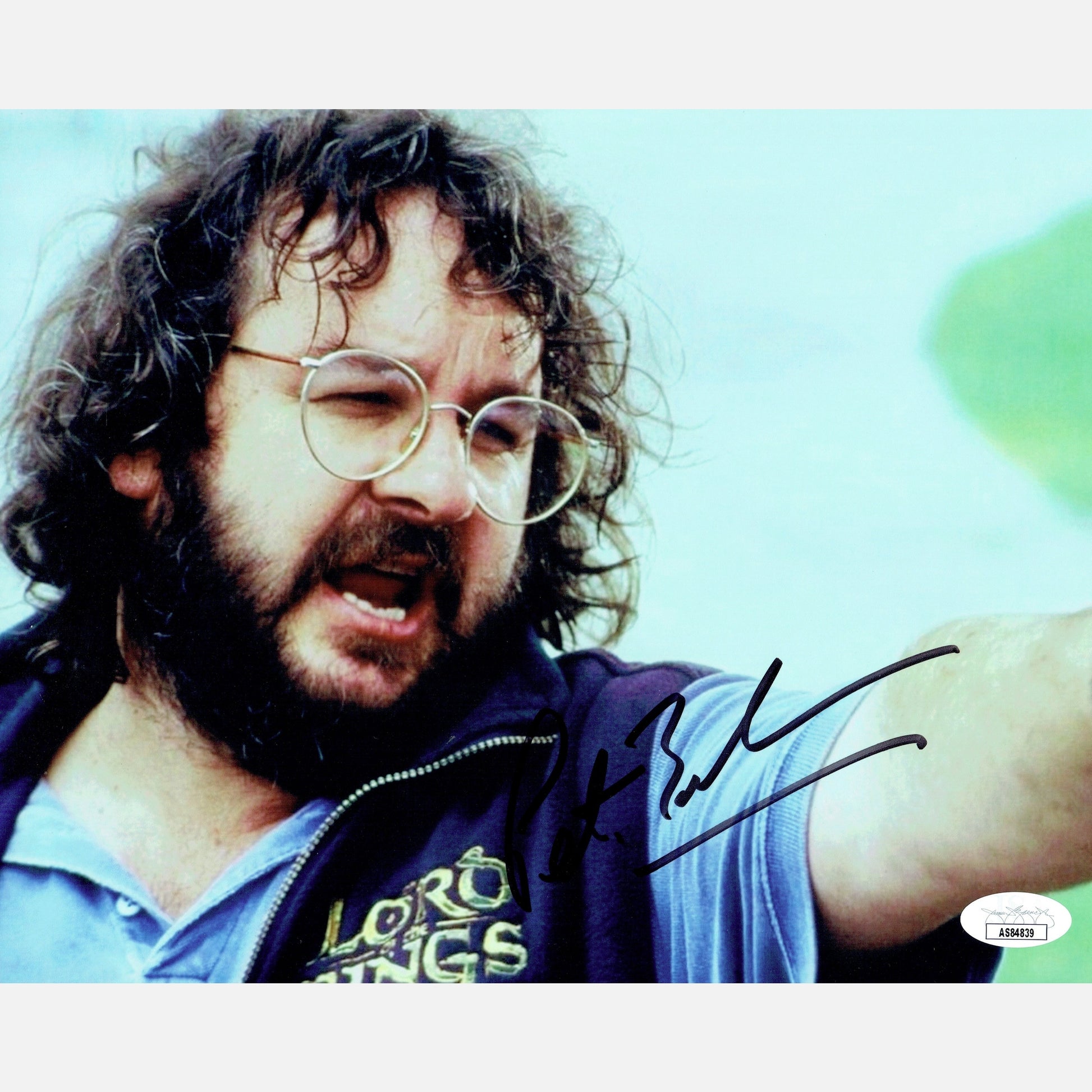 PETER JACKSON autograph JSA signed 8x10 photography LORD OF THE RINGS 8x10