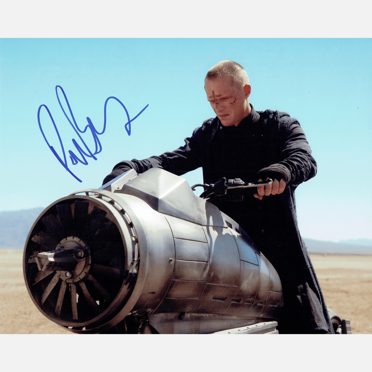 Autograf PAUL BETTANY Certyfikat ACOA 20x25 cm