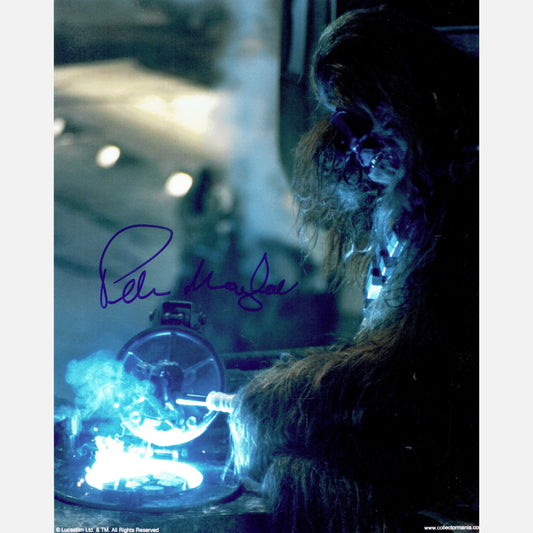 Autograf PETER MAYHEW Certyfikat ACOA 20x25 cm GWIEZDNE WOJNY