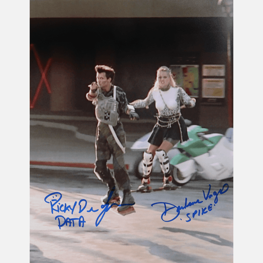 RICKY DEAN LOGAN and DARLENE VOGEL autographs ACOA signed 11x14 photography Back to the Future 11X14