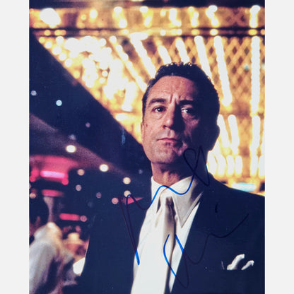 ROBERT DE NIRO autograph BECKETT & ACOA signed 8x10 photography CASINO 8x10