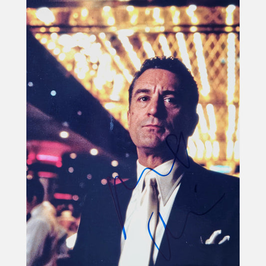 ROBERT DE NIRO autograph BECKETT & ACOA signed 8x10 photography CASINO 8x10