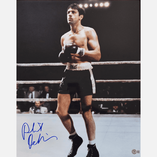 ROBERT DE NIRO autograph BECKETT signed 16x20 photography RAGING BULL 16x20