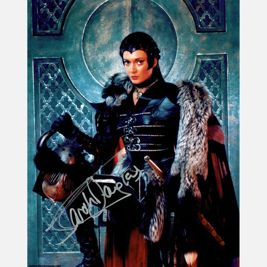 Autograf SARAH DOUGLAS Certyfikat ACOA 20x25 cm CONAN