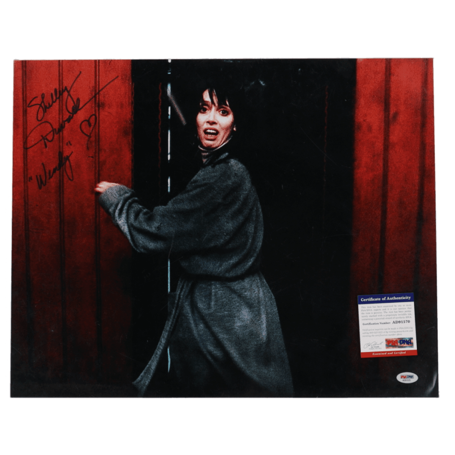 SHELLEY DUVALL autograph PSA signed 16x20 photography THE SHINNING 16x20