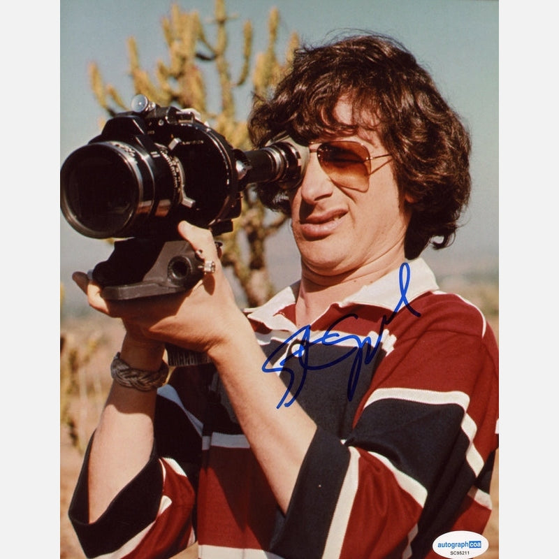 STEVEN SPIELBERG autograph ACOA signed 8x10 photography 8x10