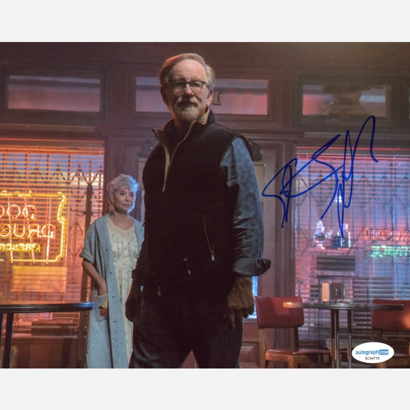 STEVEN SPIELBERG autograph ACOA signed 8x10 photography 8x10