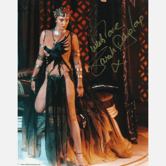 Autograf SARAH DOUGLAS Certyfikat ACOA 20x25 cm Conan