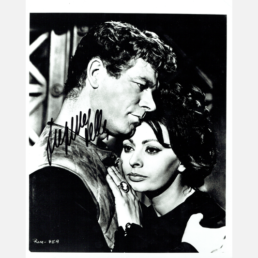 Autograf SOPHIA LOREN Certyfikat ACOA 20x25 cm