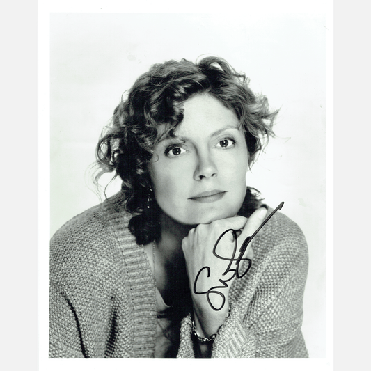 Autograf SUSAN SARANDON Certyfikat ACOA 20x25 cm