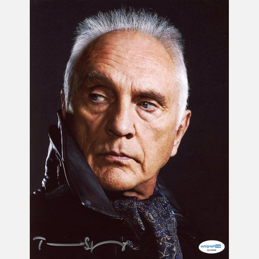 TERENCE STAMP autograph ACOA signed 8x10 photography 8x10