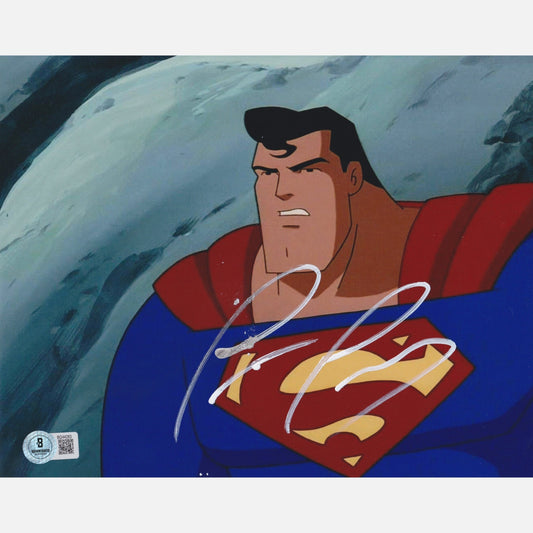 TIM DALY autograph BECKETT signed 8x10 photography SUPERMAN 8x10