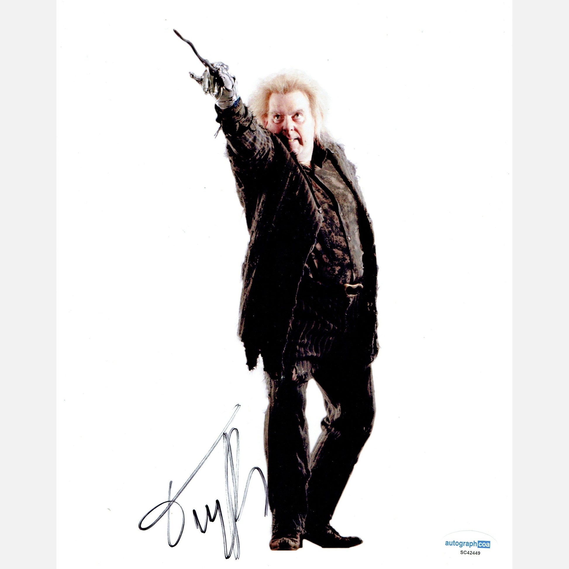 TIMOTHY SPALL autograph ACOA signed 8x10 photography HARRY POTTER 8x10