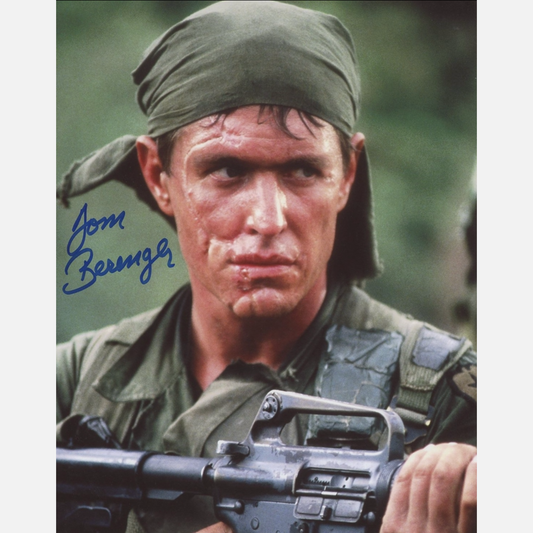 TOM BERENGER autograph ACOA signed 8x10 photography PLATOON 8x10