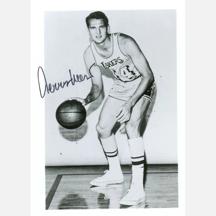 Autograf JERRY WEST Certyfikat ACOA 9x13 cm NBA