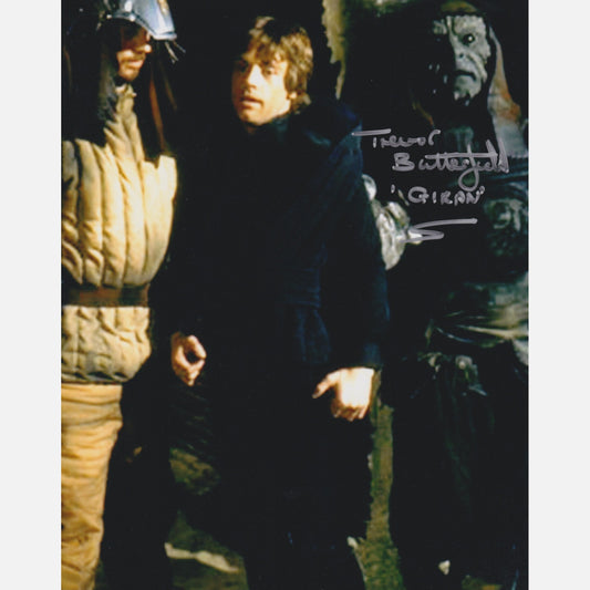 TREVOR BUTTERFIELD autograph ACOA signed 8x10 photography STAR WARS 8x10
