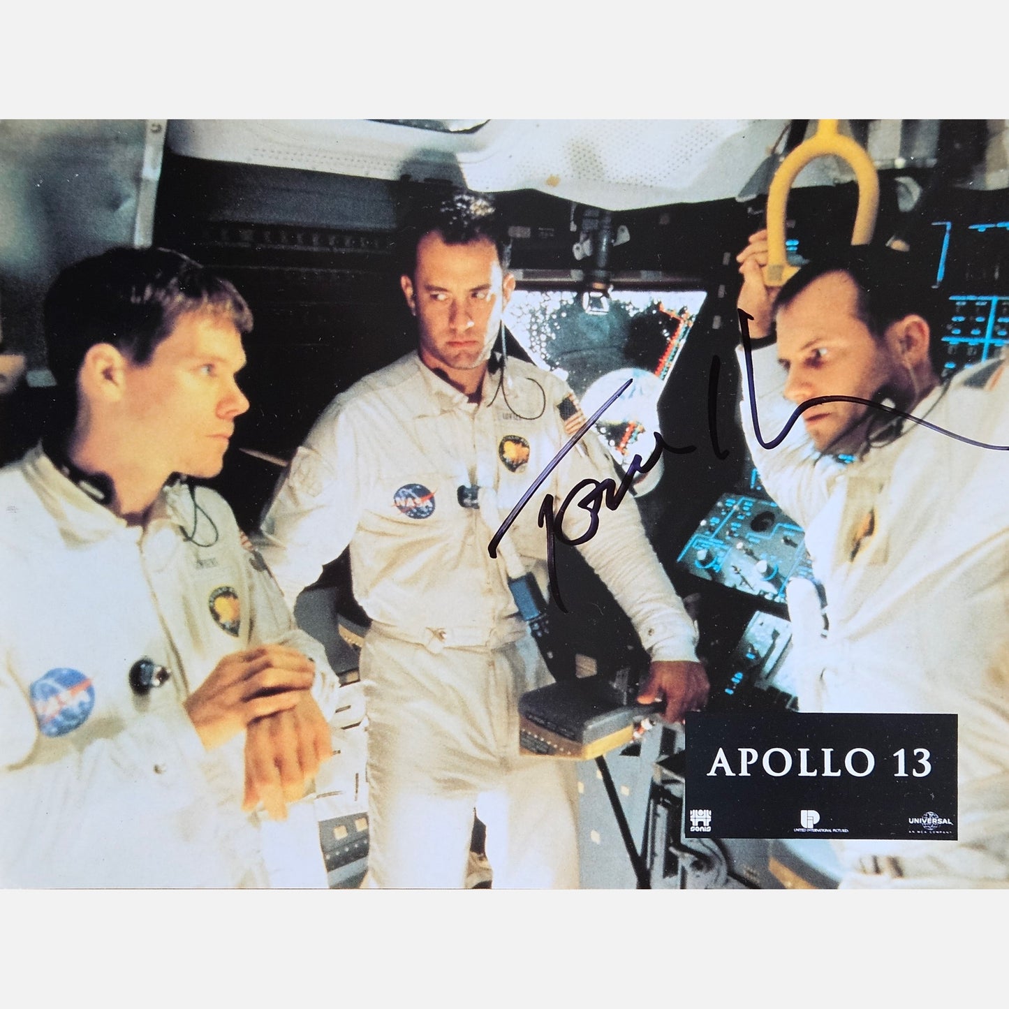 Autograf TOM HANKS Certyfikat ACOA 21x28 cm APOLLO 13