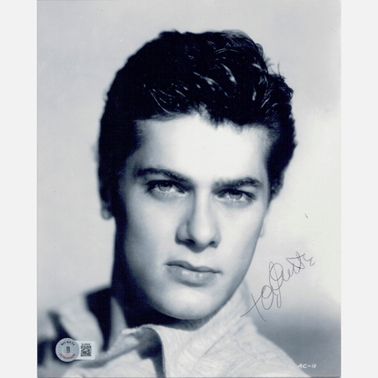 Autograf TONY CURTIS Certyfikat BECKETT 20x25 cm