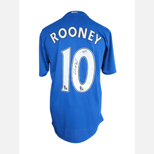 WAYNE ROONEY signed soccer jersey BECKETT certificate Manchester United Jersey