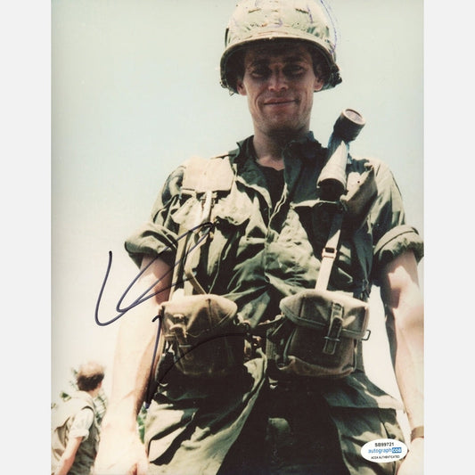 WILLEM DAFOE autograph ACOA signed 8x10 photography PLATOON 8x10