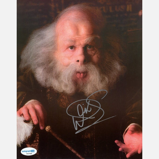 Autograf WARWICK DAVIS Certyfikat ACOA 20x25 cm HARRY POTTER